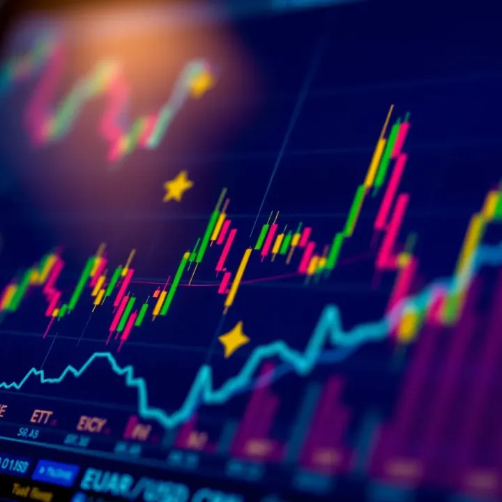 Political and Technical Factors Influencing EUR/USD Currency Pair Chart illustrating political and technical factors affecting EUR/USD currency pair