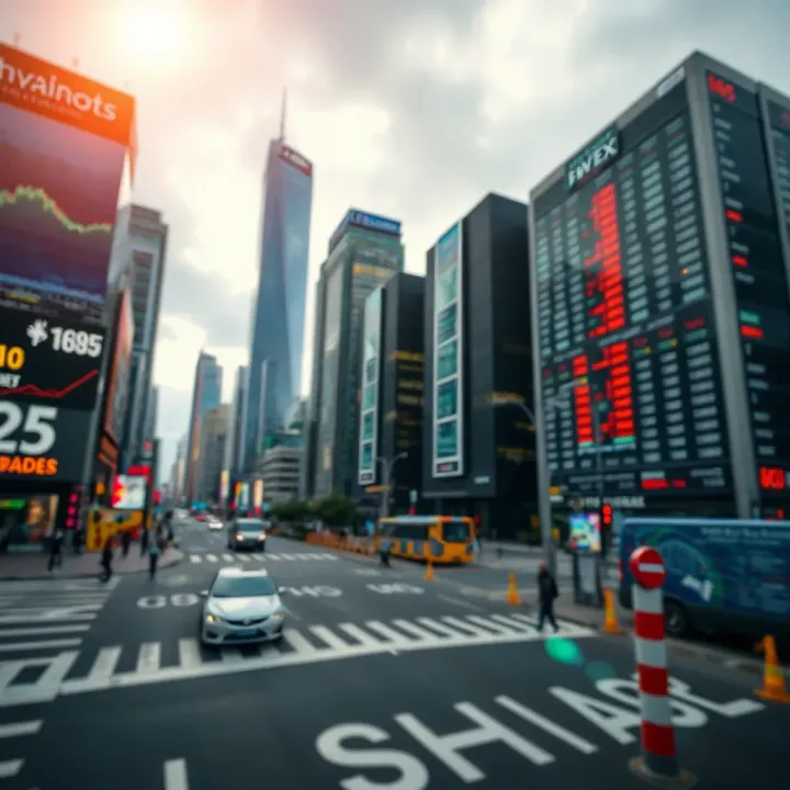 Global financial centers highlighting peak Forex trading hours