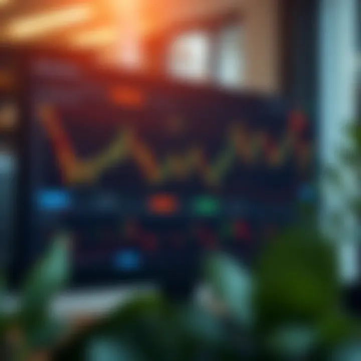 Dashboard view of Quotex trading platform showing multiple charts and trading pairs