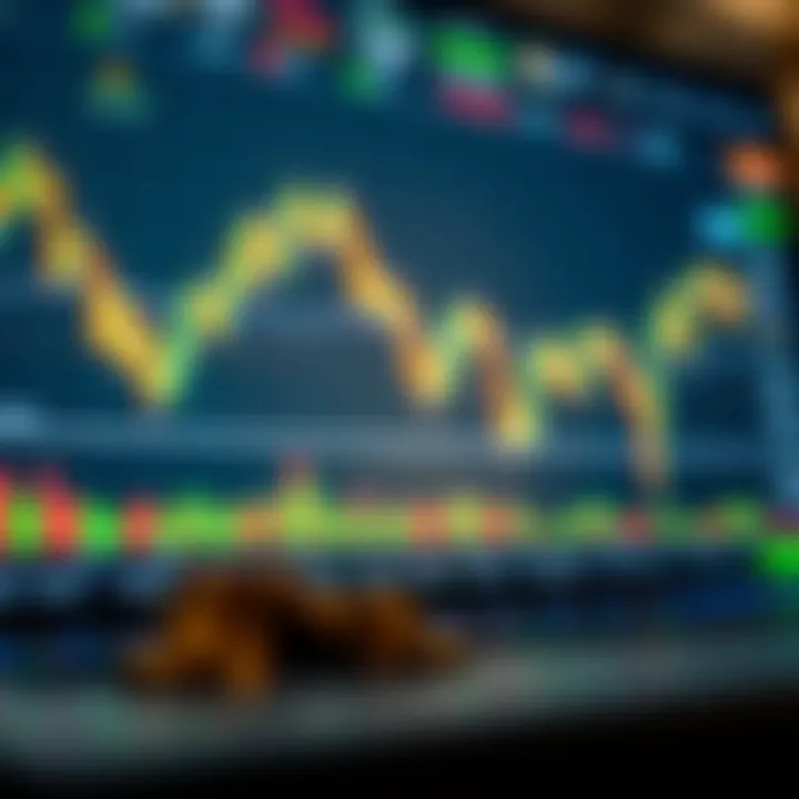 Funded Trading Opportunities on Apex Trader Funding Platform Illustration of financial charts and digital trading platform interface representing funded trading opportunities