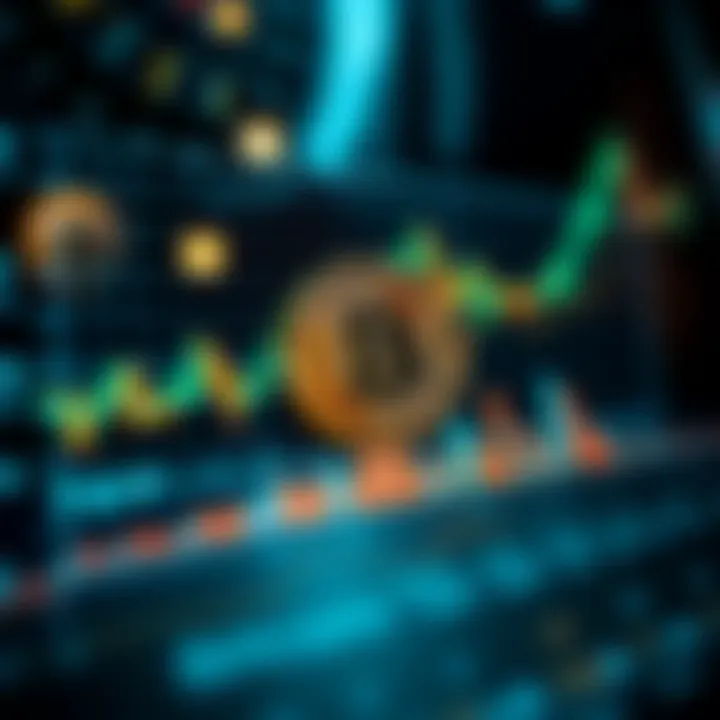 Analysis of Bitcoin Price Fluctuations Influenced by Market Factors Graph depicting Bitcoin price fluctuations influenced by economic and regulatory news