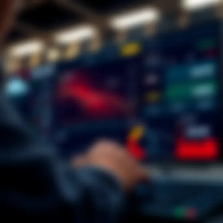 User interface of Quotex platform showing investment options and charts