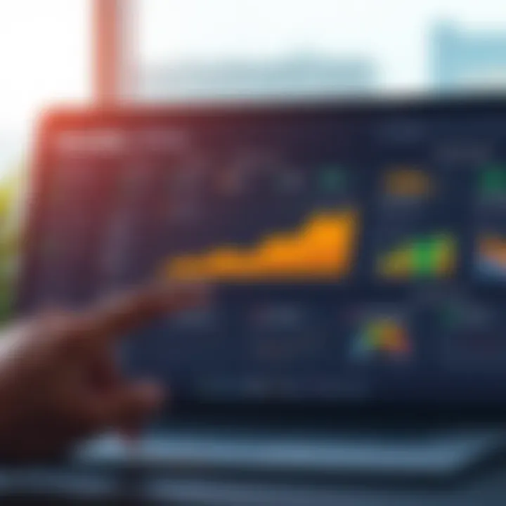 Dashboard showcasing key features and tools of Quotex affiliate area