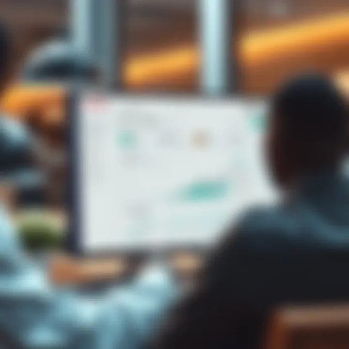 Visual representation of Quotex platform interface showcasing PNG graphic elements