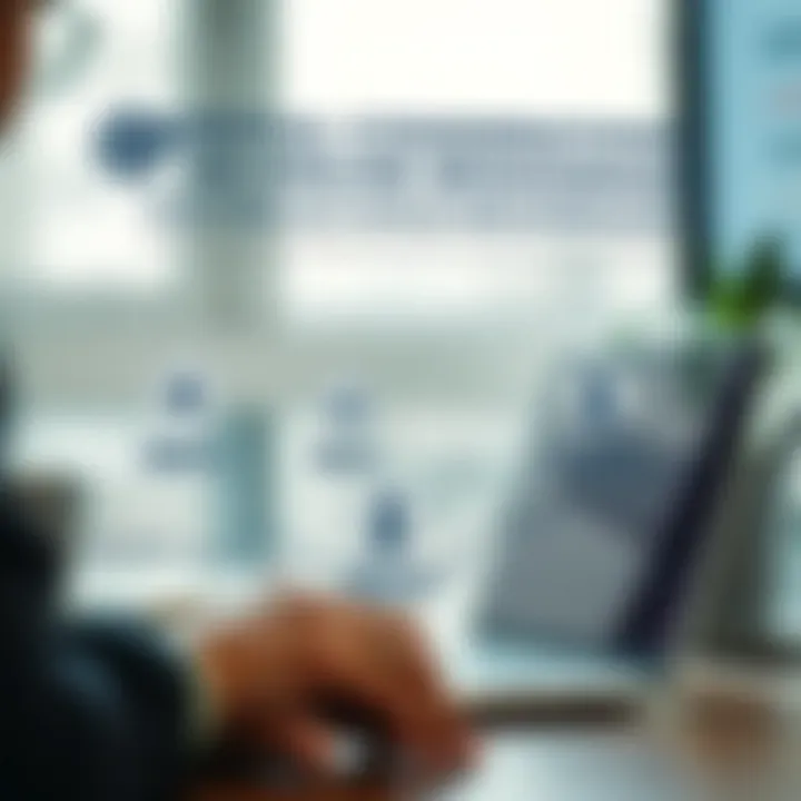 Graphic illustrating key factors such as security, fees, and user profiles for selecting the ideal online brokerage