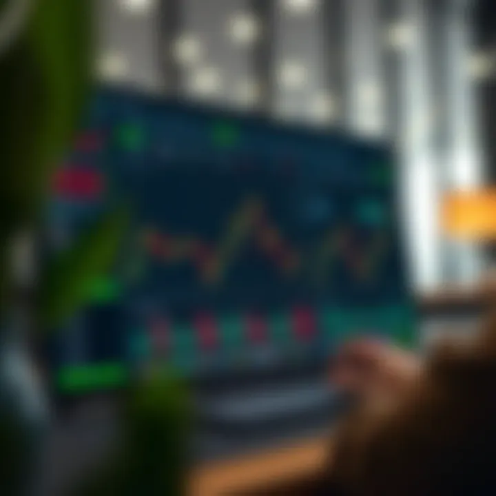 Interface showing Deriv Smart Trader platform with various trading options and charts
