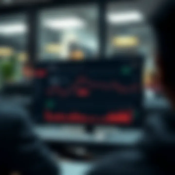 Dashboard of Quotex trading platform displaying key functionalities and navigation options