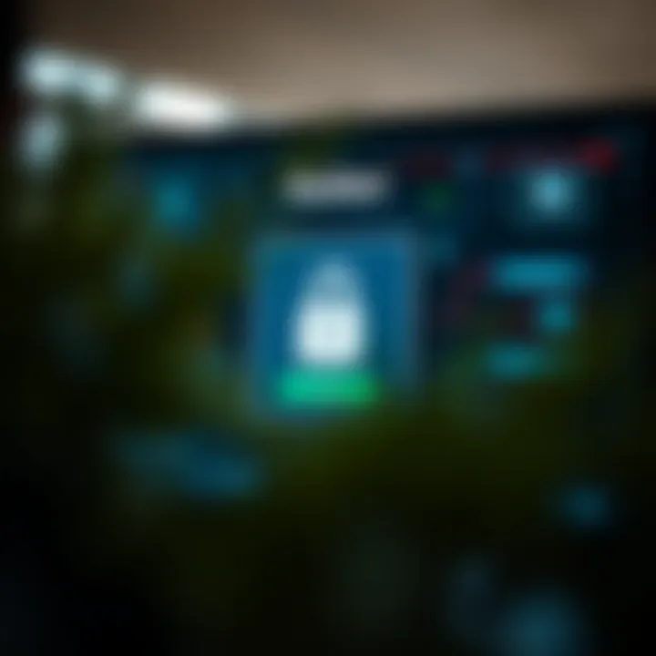 User interface of Quotex platform showing login screen with security features