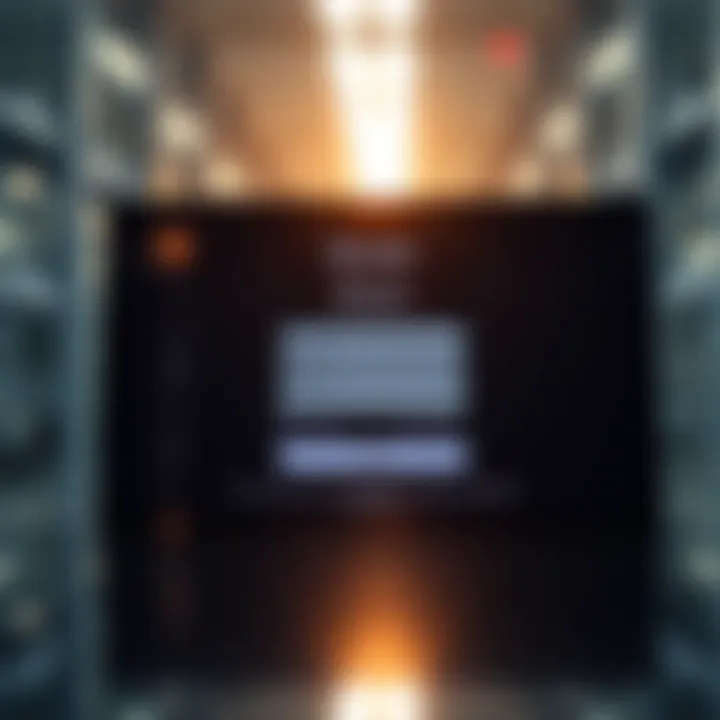 Login screen showing user access fields on Quotex affiliate platform