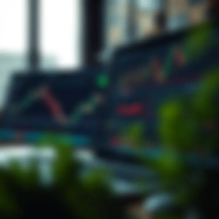 Risk management tools and technical analysis features displayed on MetaTrader for effective trading