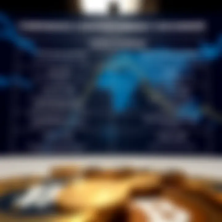 Diagram comparing features and trust levels of various Brazilian cryptocurrency exchanges