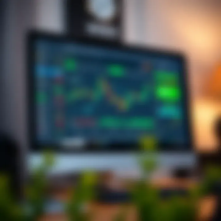 Pocket Option trading platform interface displayed on a desktop computer screen