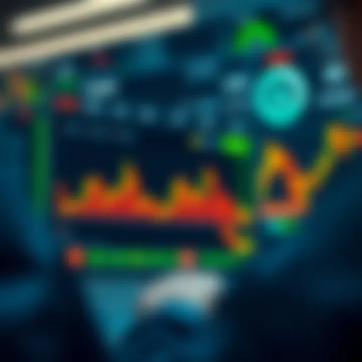 Secure digital platform interface illustrating online financial trading environment