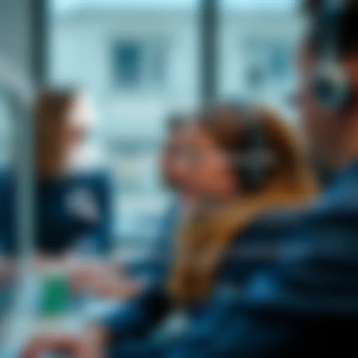 Overview of different support channels available on the Quotex platform including email and FAQ sections