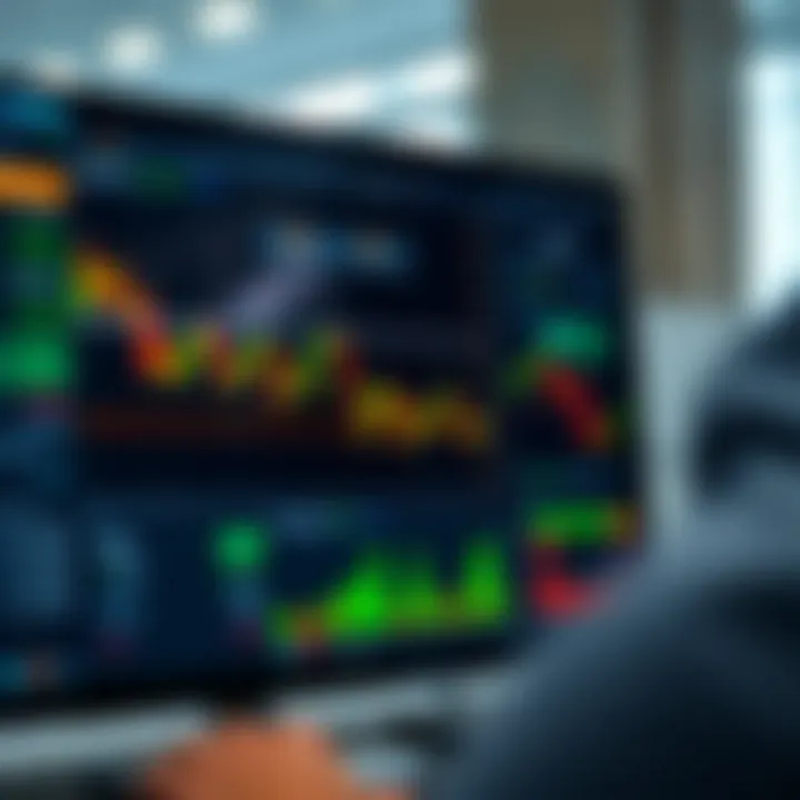 Overview of Quotex trading platform interface showing market charts and trading options