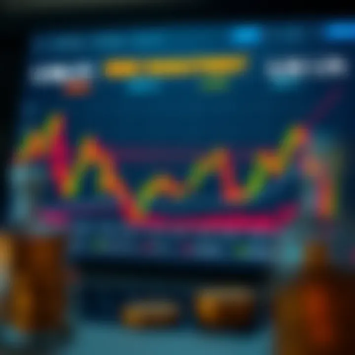 Basic Trading Strategies and Risk Management Tips Graph illustrating trading strategies and risk management for successful investment
