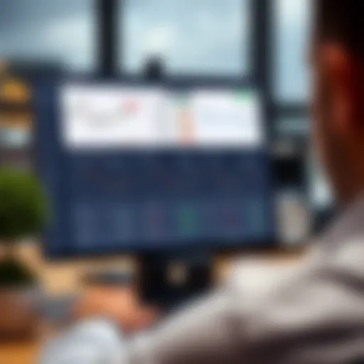 Interface of Quotex platform showing binary options trading dashboard with charts and trade options