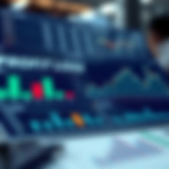 Graphic showing financial trends and charts representing Profit and Loss analysis in business