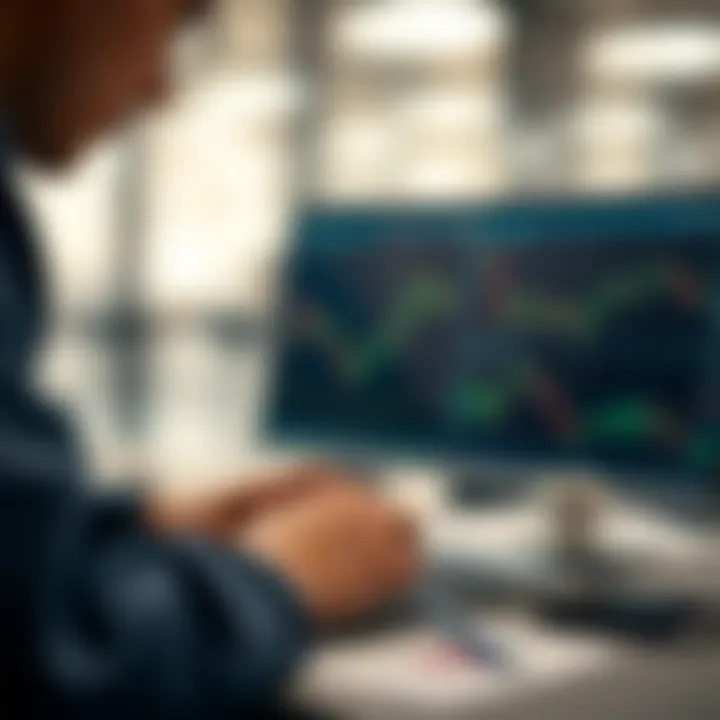 Illustration of regulatory compliance and security measures in online trading