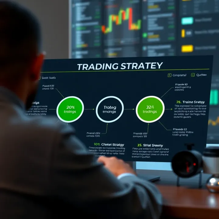 Essential Quottex Trading Strategies and Features Diagram illustrating key trading strategies and features on Quottex