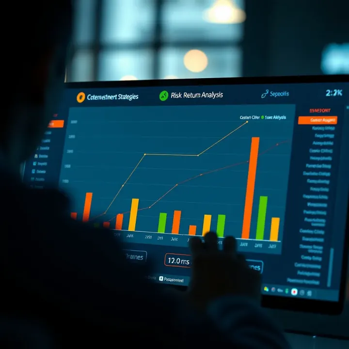Risk and Return Analysis for Cotex Investment Strategies Chart illustrating risk and return analysis for Cotex investment strategies