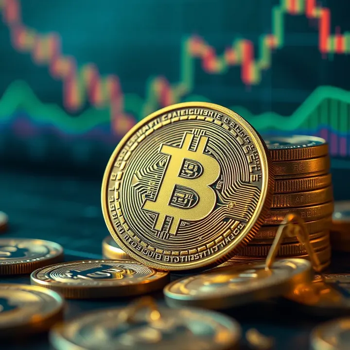 Visual representation of investment risks and opportunities in the cryptocurrency market