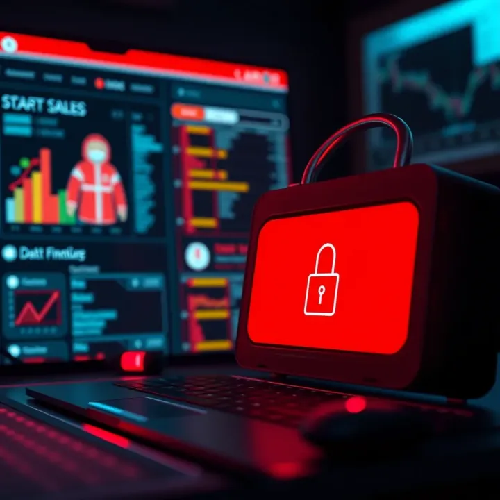 Conceptual representation of online security and data analysis for protecting digital storefronts