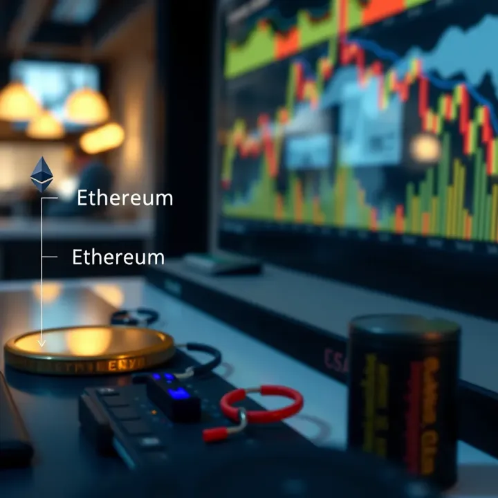 Diagram illustrating technical and fundamental factors impacting Ethereum value