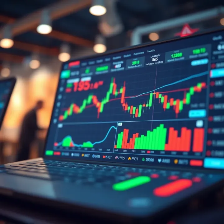 Flexible CFD Trading Platform with Leverage and Market Access Illustration of a flexible trading platform interface showing leveraged positions and diverse market options
