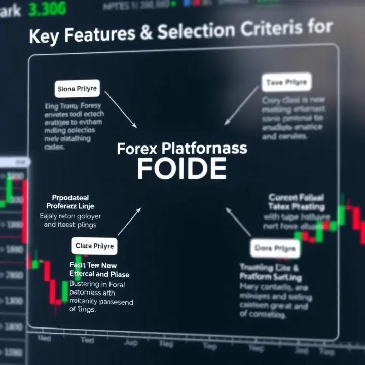 Key Features and Selection Criteria for Forex Platforms Diagram illustrating essential features and criteria for selecting Forex platforms