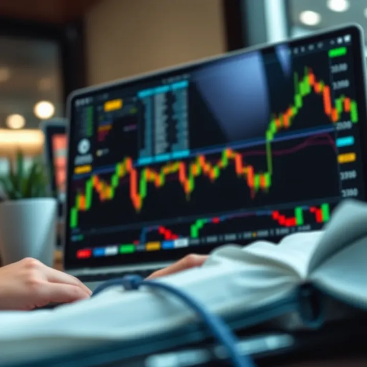 Illustration of risk management strategies and trading platform selection