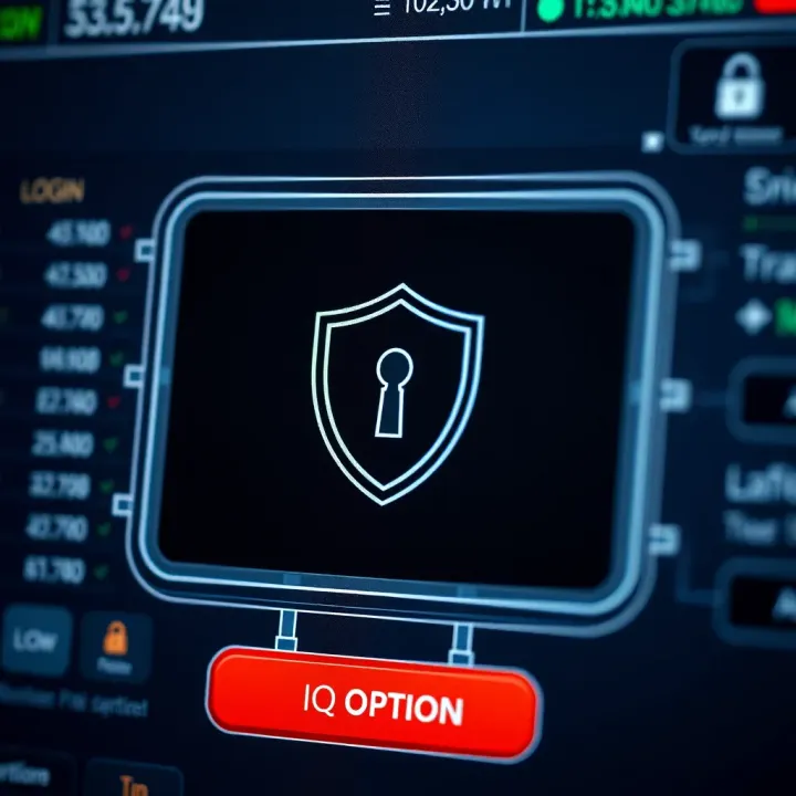 Strategies to Safeguard Investments and Avoid Common Mistakes Secure login interface with shield icon representing investment protection
