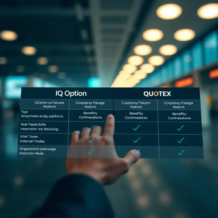 Comparison chart highlighting key features and benefits of two investment platforms