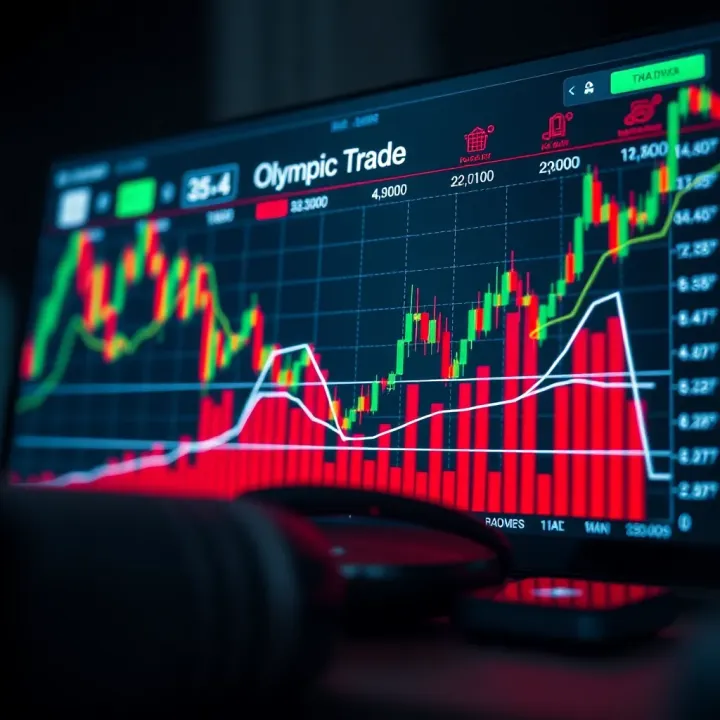 Trading Strategies and Risk Management on Olympic Trade Graph depicting trading strategies and risk management on Olympic Trade
