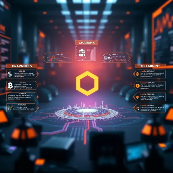 Overview of Chainlink Ecosystem and Technical Insights Visual representation of Chainlink ecosystem highlighting key components and technical aspects