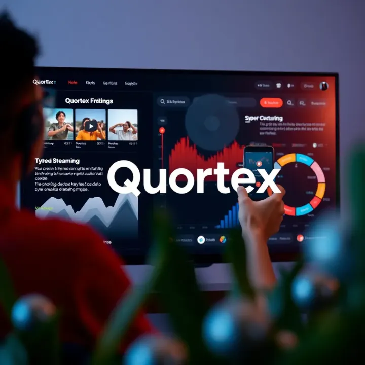 Visual representation of Quortex key features and benefits for live content creators