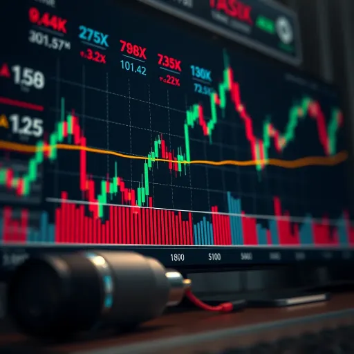 Trading strategy illustration using support and resistance for market decision-making